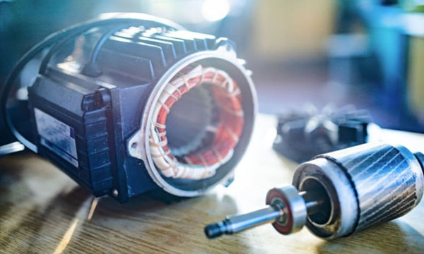 Принцип на работа на двигател с покрити полюси